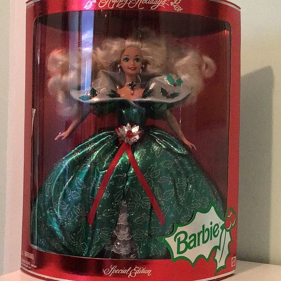 HAPPY HOLIDAYS BARBIE. SPECIAL EDITION 1995 - Picture 3 of 12